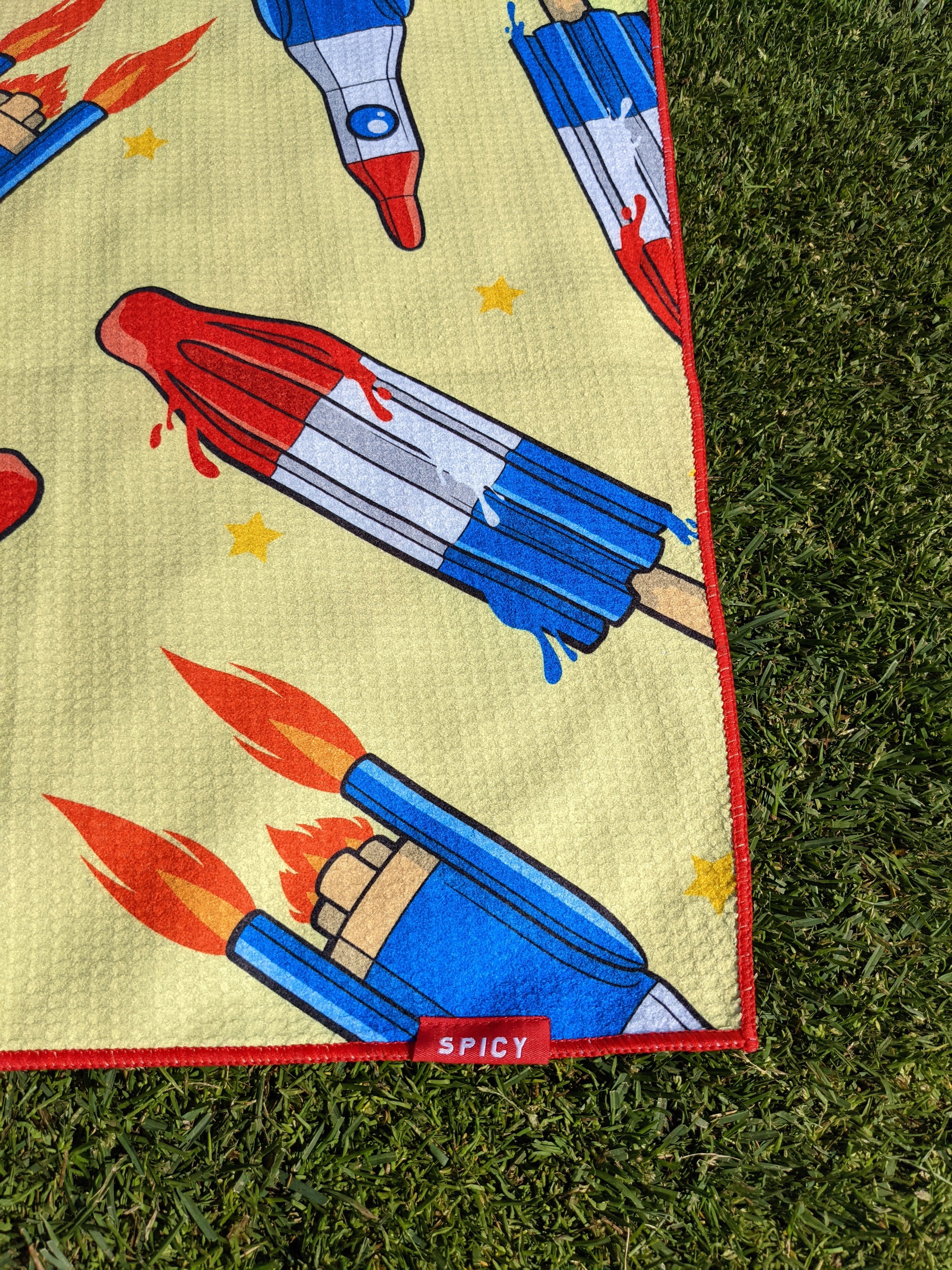 "Space Rocket" PLAYERS Towel